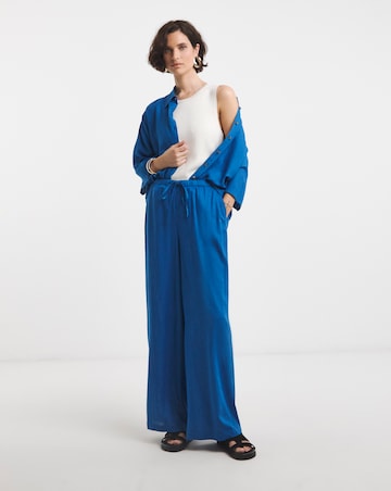 Linen Mix Half Sleeve Shirt