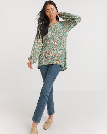 Julipa Printed Jersey Blouse