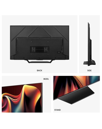 Hisense 65in 65U7NQTUK Smart 4K UHD HDR Mini-LED TV with Amazon Alexa