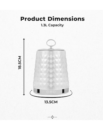 Tower Solitaire Set of 3 Canisters White