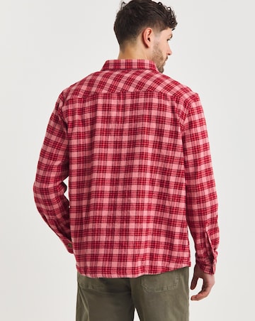 Heavy Flannel Check Overshirt
