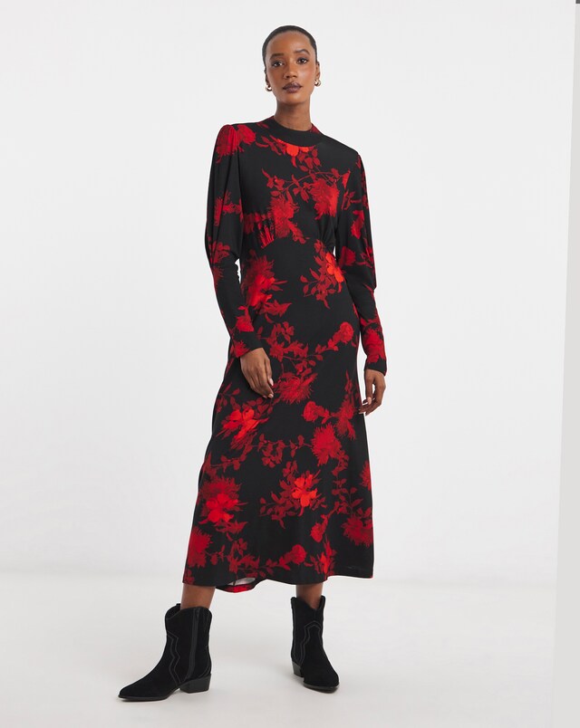 Joe Browns Pop Of Colour Jersey Midi Dress | JD Williams