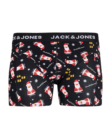 Jack & Jones Christmas Trunks 3 Pack - Multi