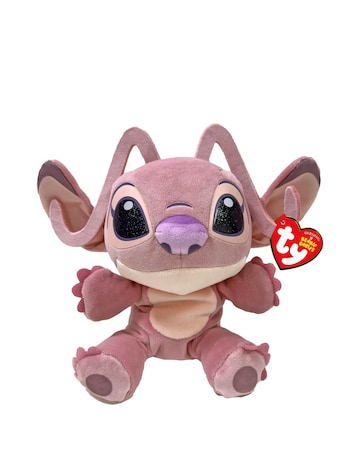 TY Disney Stitch & Angel 8-inch Beanie Babies 2-Pack
