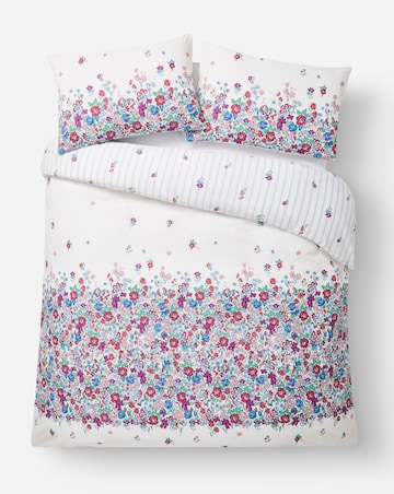 Julipa Zola Floral Trail Cotton Blend Reversible Duvet Set