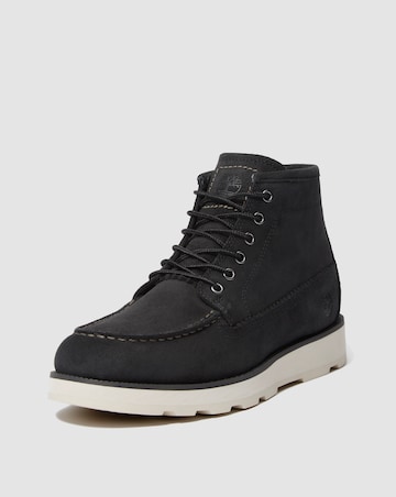 Timberland Britton Mills Mid Lace Chukka Suede Boot - Black