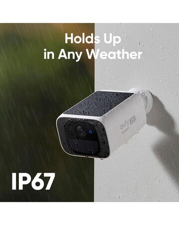 Eufy Outdoor SoloCam S220 Solar 2K No Fee 2 Pack Camera