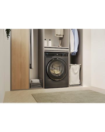 Haier X5 HW100-BP14357GUUK 10kg WiFi Washing Machine 1400rpm Graphite