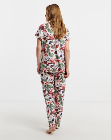 Joe Browns Christmas Fox Pyjama Set