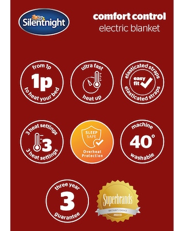 Silentnight Comfort Control Electric Blanket