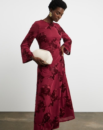 Joanna Hope Textured Floral Dress