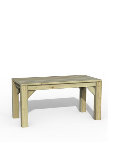 Forest Modular Garden Seating Set with Bench, Planter and Screen