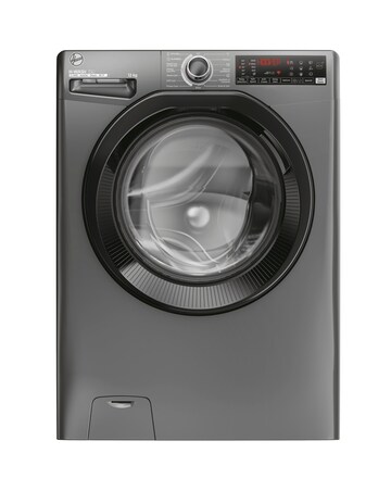 Hoover H-WASH 350 H3WPS4126TAMBR80, 12kg, Washing Machine, Graphite + install