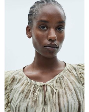 Mango Siena Printed Blouse