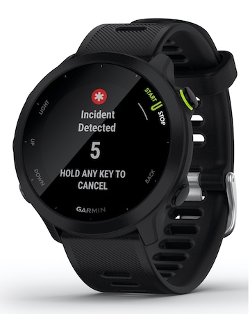 Garmin Forerunner 55 GPS Running Smart Watch - Black