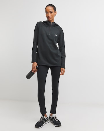 Snowdonia Black Grid Fleece Base Layer