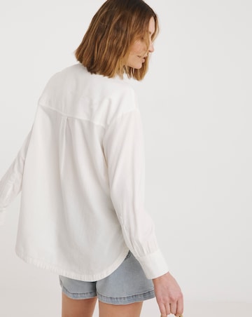 Oversized Crepe Shirt