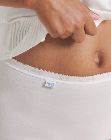 Sloggi 3 Pack Cotton Basic Maxi Knickers, Black, Skintone or White