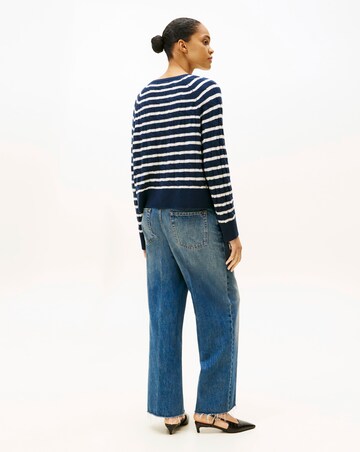 Tommy Hilfiger Soft Wool Cable Relaxed Crew Neck Sweater