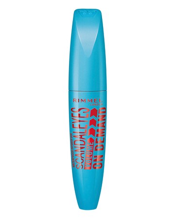 Rimmel Scandaleyes Volume On Demand Waterproof Mascara - Black