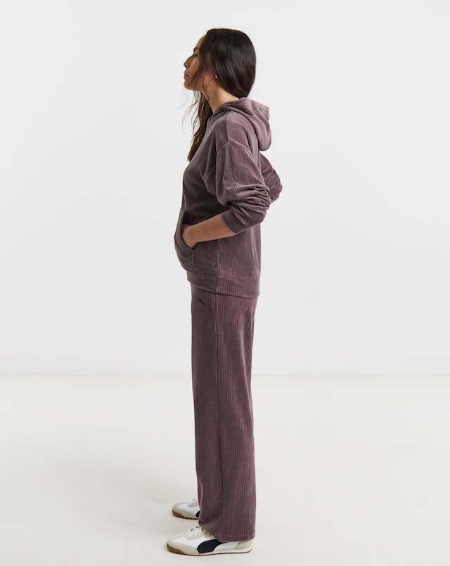 PUMA Essential Valour Rib Straight Pants