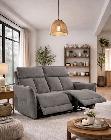 Aspire Ashford Fabric Recliner 2 Seater