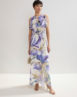 Phase Eight Rachel Printed Texture Maxi Dress