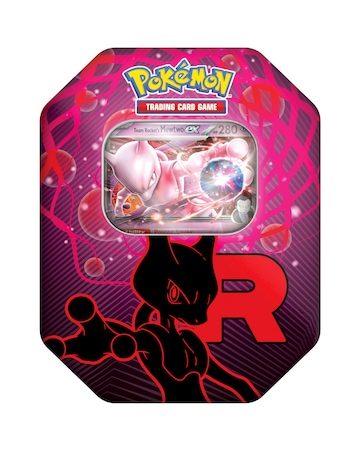 Pokemon TCG: Team Rocket Tin - Mewtwo ex