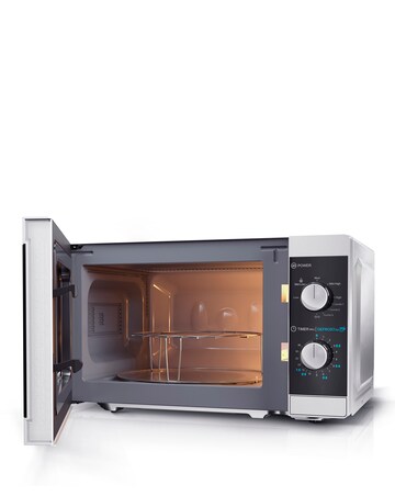 Sharp 20L Grill Manual Control Silver Microwave
