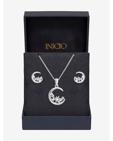 Inicio Sterling Silver Plated Celestial Set - Gift Box
