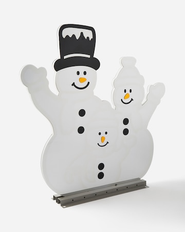 Infinity Light Snowman Family