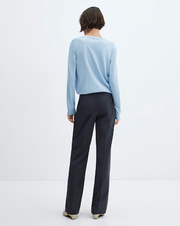 Mango V Neck Lightweight Sweater