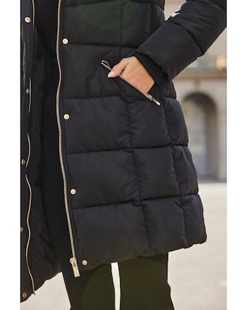 Sosandar Glam Padded Coat