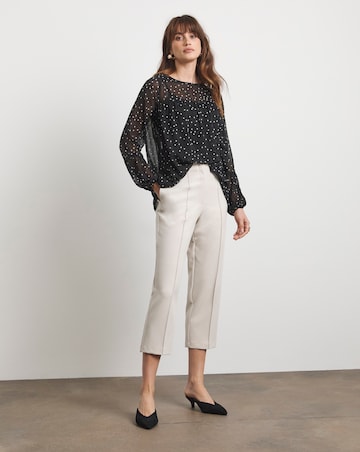 Joanna Hope Romantic Chiffon Blouse