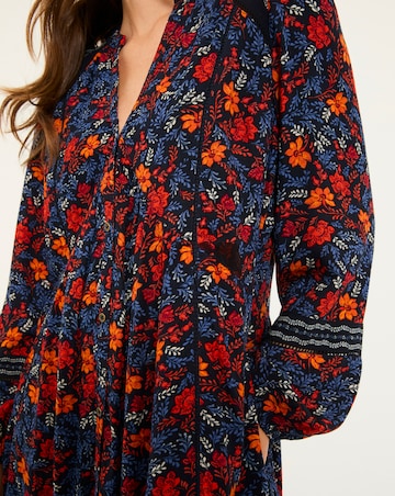Fatface Steph Folk Floral Dress
