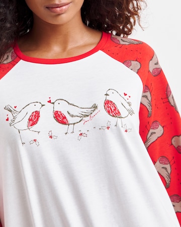 Joe Browns Festive Robin Nightie
