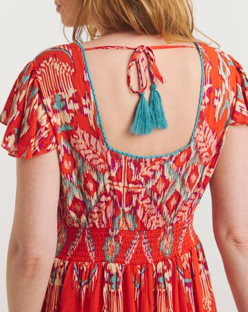 Joe Browns Dippy Hem Ibiza Sunset Maxi Dress