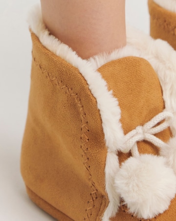 Ola Scandi Slipper Boots - Wide Fit (E)