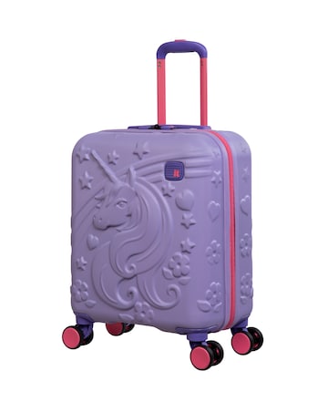 IT Luggage Mystical Kids Eco Underseat Suitcase - Lavender