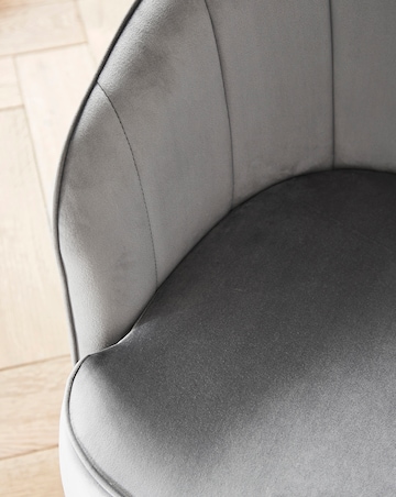 Joanna Hope Esme Velvet Accent Chair