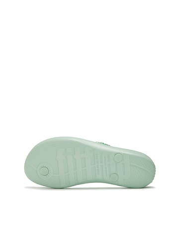 FitFlop Mint Iqushion Multi-Crystal Ergonomic Flip-Flops - Standard Fit (D)