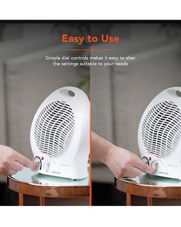 Warmlite Upright Fan Heater