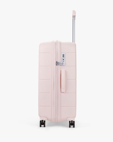 Rock Pixel Medium Suitcase - Pastel Pink