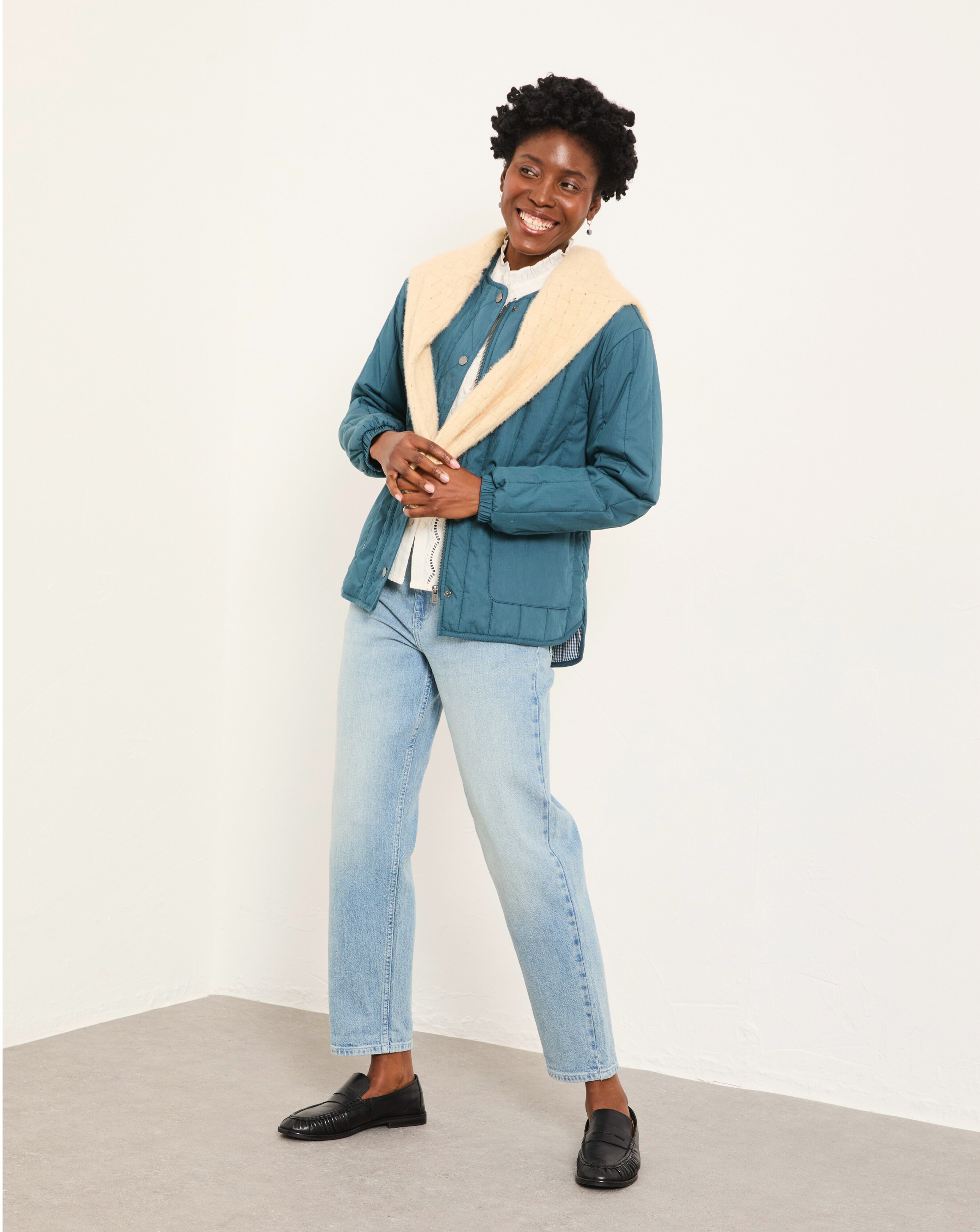 FatFace Raya Quilted Jacket | JD Williams