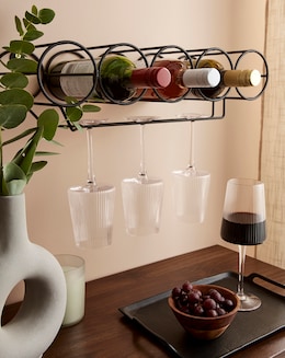 Gray &amp; Osbourn Round Wine Rack
