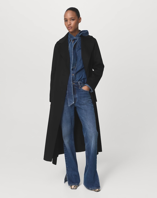 Mango Belted Coat