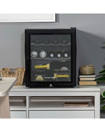 Russell Hobbs RHGWC1B-C-LCK Beverage Cooler with Lock - Black