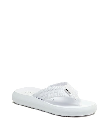 Rocket Dog White Sunset Toe Post Sandals