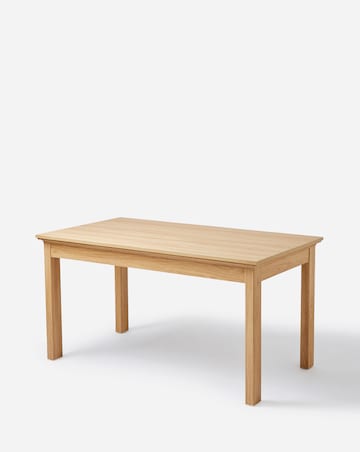 Julipa Ashford Dining Table with 4 Ava Fabric Chairs