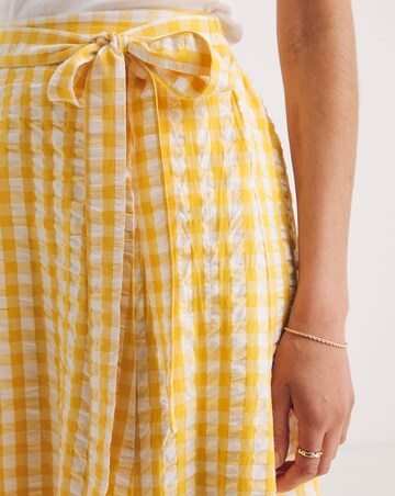 Joe Browns Gingham Midi Skirt